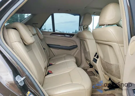 2013 Mercedes-Benz Ml 350 из США, поврежденный, VIN 4JGDA5JBXDA118628